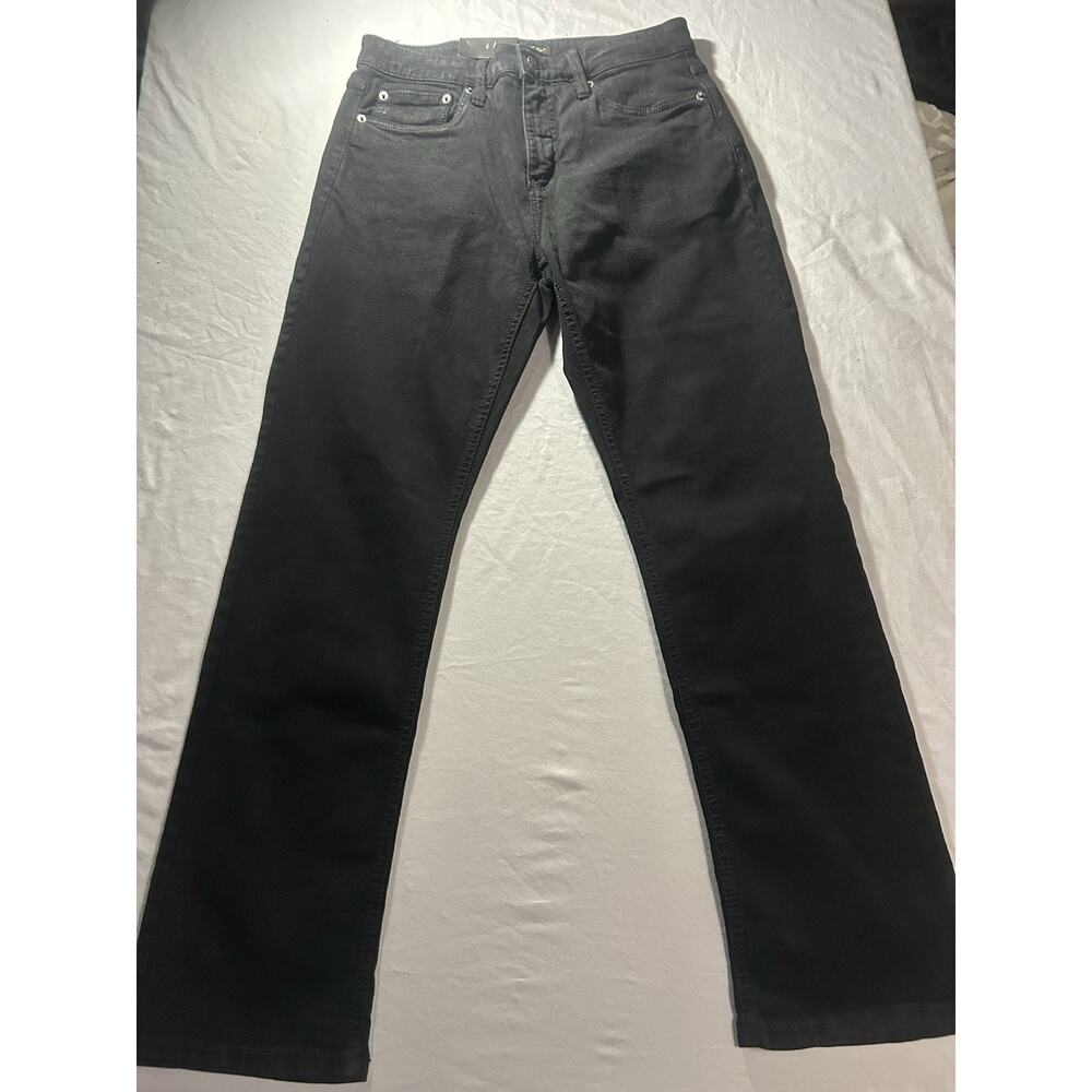 NEW Urban Star Men’s Stretch Jeans – 32x30 – Black – Relaxed Fit Straight Leg